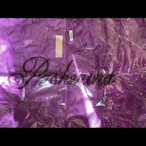 NOT FOR SALE. Purple Pashmina Scarf